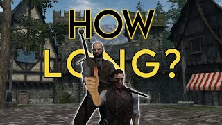 How long can I survive? Endless mode, melee only, *No slow mo - Blade & Sorcery