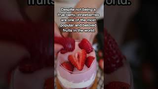 Surprising fact about strawberries! #shorts #strawberries #surprisingfacts