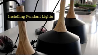 Installing Pendant Lights