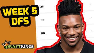 WEEK 5 NFL DRAFTKINGS PICKS