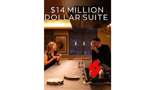 Inside a 14 Million Dollar Suite!! #shorts