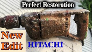 Restoration/ Very Dirty Electric  Mixer / Hitachi Drill Rescue /Japan (New Edit)