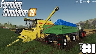 Nowa Gra, Pierwsze Żniwa [#1] Farming Simulator 19 ㋡ Dżapsta