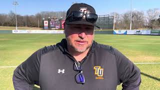 VIDEO: Tusculum Baseball Postgame (Catawba - Feb. 26, 2024)