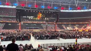 KYLE O´REILLY - FULL ENTRANCE - AEW ALL IN 2024 WEMBLEY STADIUM 25/08/2024 LONDON ENGLAND