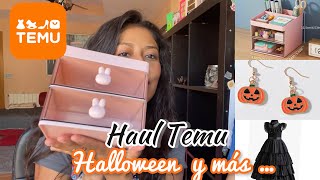 HAUL DE TEMU | Compras de Halloween, organización y mas  🎃 🛍️