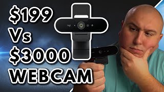 Logitech Brio vs $3000 Webcam. How Does It Compare To Pro Equipment