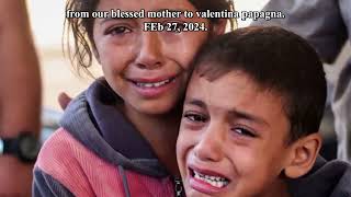 The Crying and Suffering Children of Gaza and The Battle Between Angels and Demons Intensify - Jesus