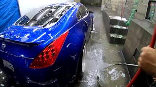 Don't wash your 350Z like this