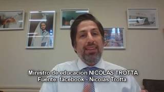 NICOLAS TROTTA   SOBRE EL PROTOCOLO DE REGRESO A CLASES