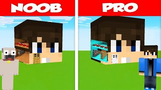 NOOB VS PRO DANI FEJ A MINECRAFTBAN!