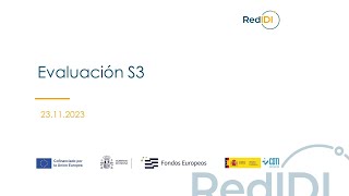 Red IDI Jornada Evaluación S3