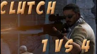 CS:GO 1vs4 clutch ;)