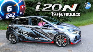 NEW! i20 N Performance | 234hp RaceChip | 0-242 km/h acceleration🏁 | by Automann in 4K