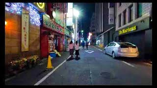 【JAPAN 4K】Midnight Walk Ikebukuro Tokyo 深夜歩き 池袋 東京