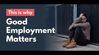 Why Good Employment matters... Millie's story