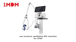 How to set up a non invasive ventilation NIV machine for CPAP