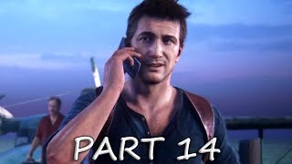 Uncharted 4 A Thief's End Walkthrough Gameplay Part 14 - Volcano (PS4)