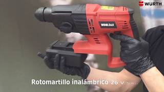 TALADRO ROTO MARTILLO A BATERIA SDS PLUS COD. 5700-026-5