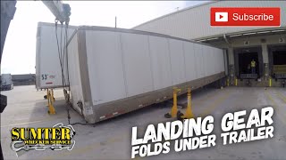 Landing Gear Folds Under Trailer