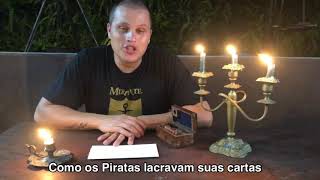 Como lacravam cartas antigamente