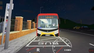 Line 12 Lesní Hřbitov (SOR NS 12M Electric) (Roblox "Buses of Hradec")