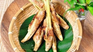 Thai Food - Grilled Pork with Lemon Grass (Mu Yang Ta Krai)