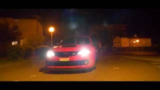 Night video subaru impreza wrx sti - 4K