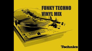 Old School Funky Tribal Techno Vinyl Mix  Part 1 #vinylcommunity