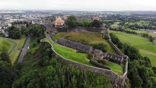 Stirling Castle Flyby - 4K Drone Video