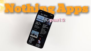 Nothing OS Themed Apps | News App & Calculator