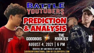 GOODBOIS VS ROOKIES | PREDICTION & ANALYSIS | GRAPHITEE VS HORROR | BATTLE OF YOUTUBERS