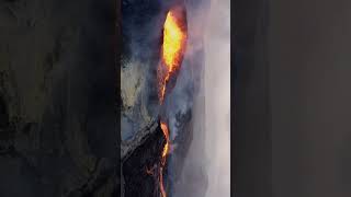 Beautiful Volcano eruption view #volcano #youtubeshorts #viralvideo #explore #dailyvlog