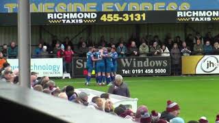 Ashley Chambers Scores Winning Goal for Buxton FC v South Shields FC  23. 10. 2021 .