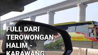 FULL PROGRES TERKINI KERETA CEPAT JAKARTA-BANDUNG VIA TOL JAKARTA CIKAMPEK @CAHSENDANG