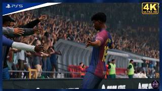 EA SPORTS FC 24 - Monaco vs. Barcelona | UEFA Champions League | 4K