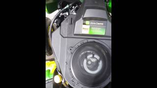 John Deere X590 with EFI