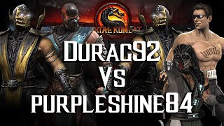 Mortal Kombat 9 (MK9) Durag92 Vs purpleshine84 Part 3/4 | THROWBACK 2011