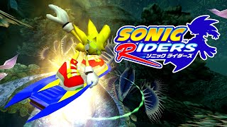 Sonic Riders - White Cave - Super Sonic 4K HD Widescreen 60 fps