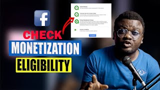 How to Check Facebook Page Monetization Eligibility✅