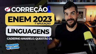 ENEM 2023 1ª aplicação: Wolney Fernandes (H12 | Funções da arte | Caderno amarelo, 24)