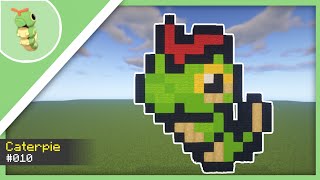 Caterpie | Minecraft Pixel Art