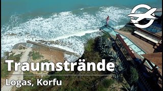 Logas ☀️ Die schönsten Strände auf Korfu ☀️