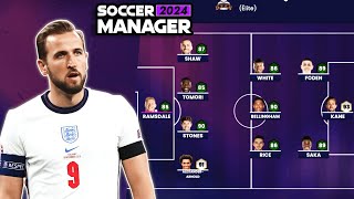 THE ROSTERS OF THE NATIONAL TEAMS OF THE EURO CUP IN SOCCER MANAGER 2024