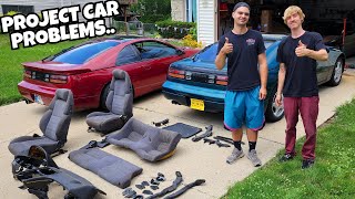 Installing the missing pieces to my Project 300zx Z32