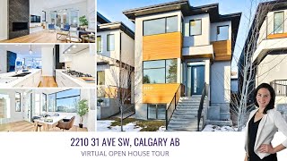 💃🏻It's a VIRTUAL HOME TOUR of 2210 31 AVE SW in Calgary, Alberta