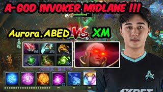 Aurora.Abed [Invoker] Master MIDLANE PRO SKILL vs XM Epicgame Dota 2 Server Eu