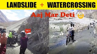 Sach Me Aaj Marte Marte Bache 😭 | Deadly Road | Hunder To Pangong Lake | Delhi to Ladakh Bike Trip