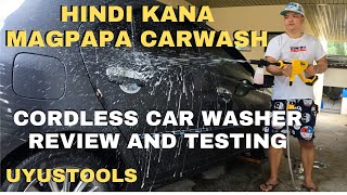 CORDLESS CAR WASHER TESTING AND REVIEW | UYUSTOOLS UY-IHD202