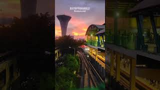 Metro Station 🥰...#baiyappanahalli #bangalorenightlife #bangaloredays #bangalore #travel #video #vir